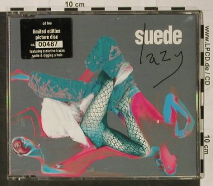 Suede: Lazy+2, Lim Ed.Pic disc,No.00487, Nude(NUD 27CD2), UK, 1997 - CD5inch - 92898 - 6,00 Euro