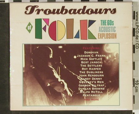 V.A.Troubadors Of Folk: Lonnie Donegan...Ralph McTell,41Tr., Sanctuary(CMDDD 638), UK,FS-New, 2003 - 2CD - 92936 - 9,00 Euro