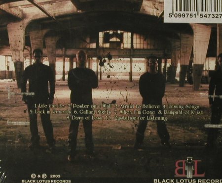 On Thorns I Lay: Egocentric, FS-New, Black Lotus Rec(BLR/CD059), , 2003 - CD - 93436 - 12,50 Euro