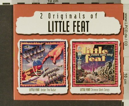 Little Feat: Under The Radar/Chinese Work Song, CMC/SPV(), D,BoxSet, 1998 - 2CD - 94186 - 12,50 Euro