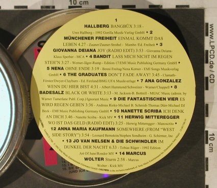 V.A.Klangbüx: Hallberg,Nena..Marcus Wolter,TinCan, Sony(), D,vg+/vg+, 1992 - CD - 94672 - 10,00 Euro