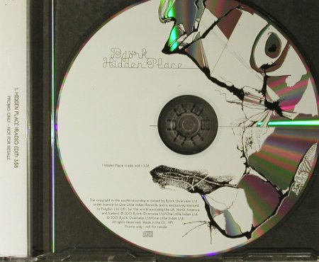 Björk: Hidden Place, Promo 1Tr., Björk(), EU, 01 - CD5inch - 95026 - 5,00 Euro