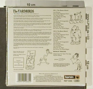 Yardbirds: Roger The Engineer/Over Under Side., Repertoire,Digi,Box(REP 5088), D, FS-New, 2007 - 2CD - 96535 - 12,50 Euro