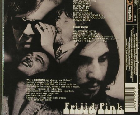 Frijid Pink: Same(70),+5Bonus,Digi, FS-New, Repertoire(REP 5057), D, 2005 - CD - 96578 - 11,50 Euro