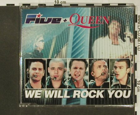 Five + Queen: We will Rock you*2+1, BMG(), EU, 00 - CD5inch - 96764 - 3,00 Euro