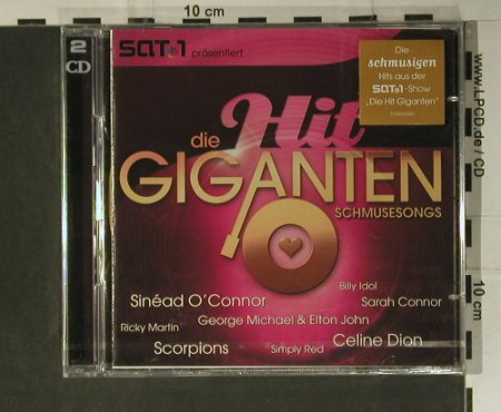 V.A.Die Hit-Giganten: Schmusesongs, 36 Tr., FS-New, Sony(), EU, 04 - 2CD - 98489 - 10,00 Euro