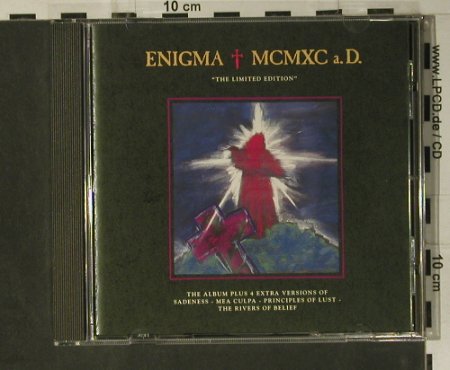 Enigma: MCMXC a.D., Lim.Ed., Virgin(CDVIR 10), D, 1991 - CD - 98734 - 10,00 Euro
