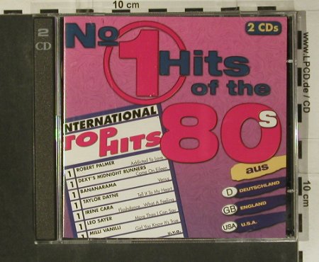 V.A.No.1 Hits of the 80's: Irene Cara...Level 42, Polymedia(58880), D, 1996 - 2CD - 99032 - 5,00 Euro