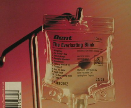 Bent: The Everlasting Blink, Digi, Sport(), D, 03 - CD - 99148 - 10,00 Euro