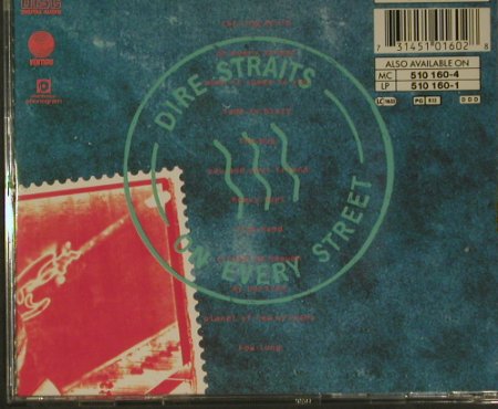 Dire Straits: On Every Street, Vertigo(510 160-2), D, 1991 - CD - 99172 - 7,50 Euro