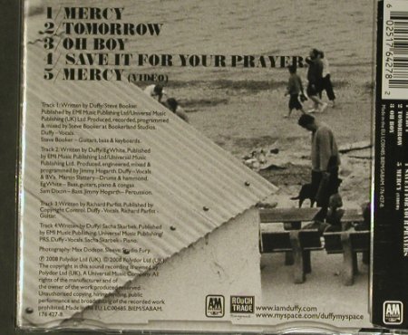 Duffy: Mercy+3+video, Polydor(), EU, 2008 - CD5inch - 99445 - 4,00 Euro