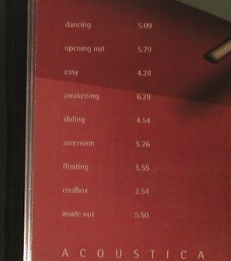 Christmas,Keith: Acoustica, FS-New, Woronzow Rec.(WOO 54), UK, 2003 - CD - 99543 - 10,00 Euro