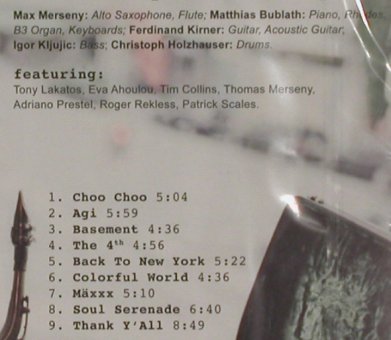 Max Merseny: Thank y'all, FS-New, Enja(TIP-888 851 2), A, 2011 - CD - 80896 - 10,00 Euro