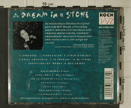 Brand,Kelly  Sextett: A Dream In A Stone, Koch(KOC 3-7818-2), EU, 1996 - CD - 81542 - 5,00 Euro