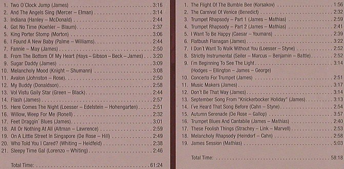 James,Harry: Two O'Clock Jump/Trumpet Blues and, TIM(205459-304), CZ, 2002 - 2CD - 81964 - 6,00 Euro