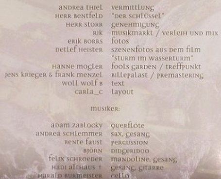 Azena & Friends: Sturm Im Wasserturm(Schanzen ¼), Billepalast Rec.(), HH, 1998 - CD - 82355 - 10,00 Euro