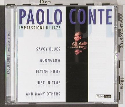 Conte,Paolo: Impressioni di Jazz, TIM(), , 2003 - CD - 82367 - 6,00 Euro