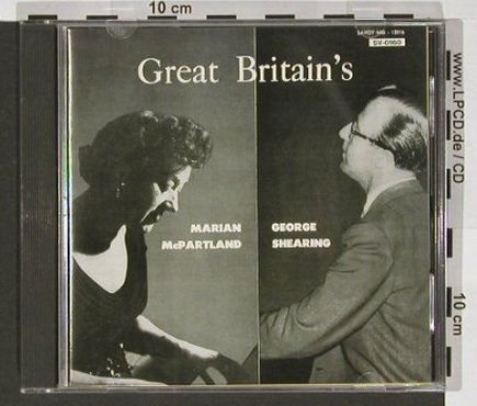 Mc Partland,M. & George Shearing: Great Britain's, Savoy(SV-0160), J, 1992 - CD - 82438 - 11,50 Euro