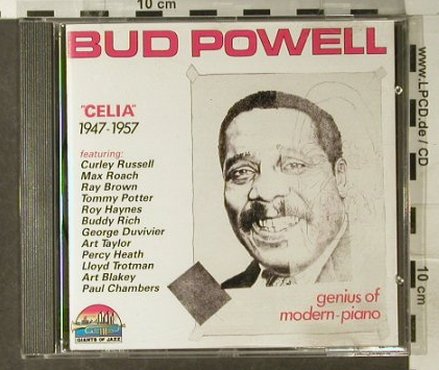 Powell,Bud: Celia 1947-1957, Giants of Jazz(53075), I, 1990 - CD - 82463 - 6,00 Euro