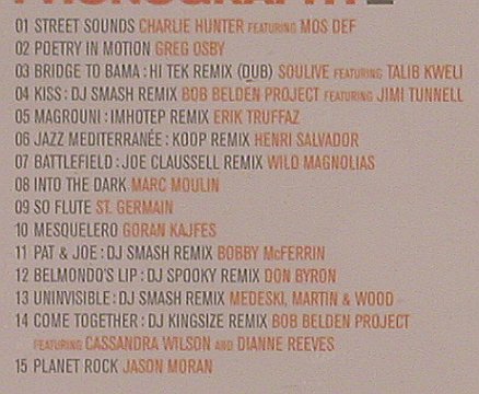 V.A.DJ Smash Presents: Phonography 2, 15 Tr., Blue Note(), EU, 2003 - CD - 82494 - 7,50 Euro