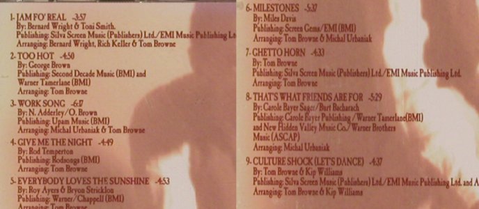 Browne,Tom: Mo'Jamaica Funk, Hip Bop(), , 1994 - CD - 82672 - 7,50 Euro