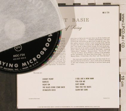 Basie,Count: King Of Swing, oversize Digi, Verve(mgc 724), US, 2002 - CD - 83017 - 7,50 Euro