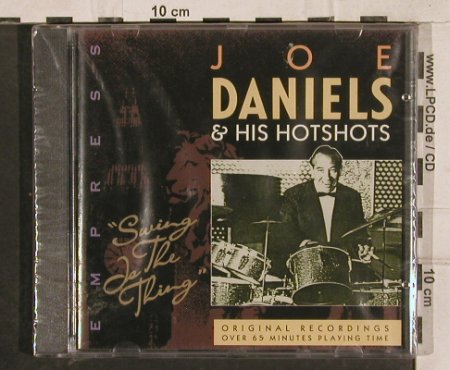 Daniels,Joe & His Hotshots: Swing Is The King, 24 Tr., FS-New, Empress(RAJcd 853), EC, 1995 - CD - 83054 - 7,50 Euro
