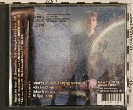 Winter Quartet,Hubert: Saga Lydis, Acoustic Music(), D, 2002 - CD - 83396 - 10,00 Euro