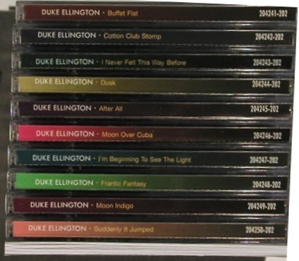 Ellington,Duke: Same, Portrait, BoxSet, Past Perfect(204240), D,  - 10CD - 91749 - 20,00 Euro
