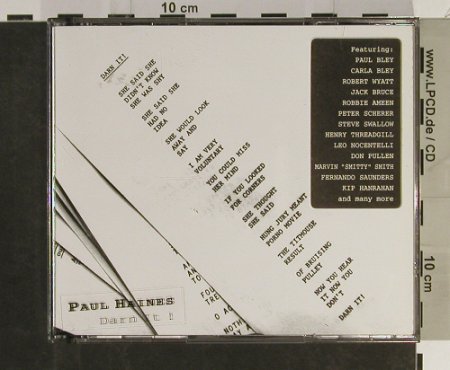 Haines,Paul: Darn It !, American Clave(AMCL1014 2), D, 1993 - 2CD - 93187 - 10,00 Euro
