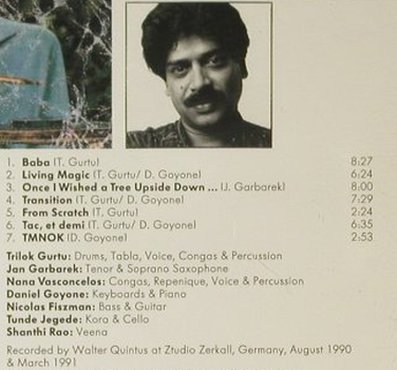 Gurtu,Trilok: Living Magic, CMP(), D, 1991 - CD - 96354 - 9,00 Euro