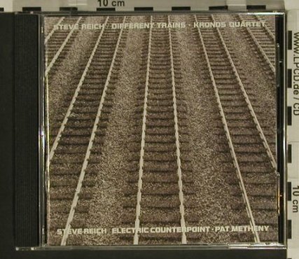 Reich,Steve/Kronos/Metheny: Different Trains, Elektra/Nonesuch(), D, 1989 - CD - 97514 - 7,50 Euro