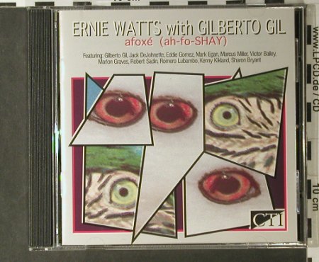 Watts,Ernie with.Gilberto Gil: a foxe', CTI(), EEC,  - CD - 98066 - 7,50 Euro