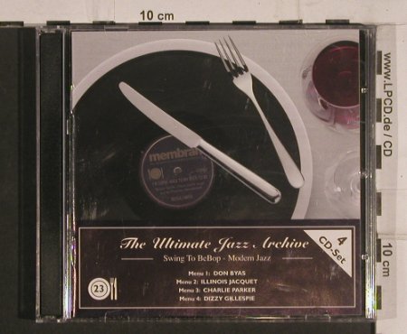 V.A.The Ultimate Jazz Archive: 23-Swing to BeBop-Modern Jazz, Membran(222779), , 2005 - 4CD - 99762 - 10,00 Euro