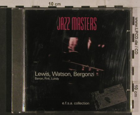 Lewis, Watson, Bergonzi: Jazz Masters, FS-New, efsa Coll(JZ093), , 1998 - CD - 99890 - 4,00 Euro