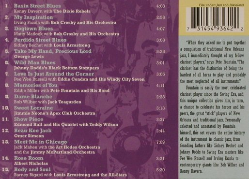 V.A.Pete Fountain Pres.: The Best Of Dixieland,15 Tr., Verve(), EU, 2001 - CD - 83852 - 6,00 Euro