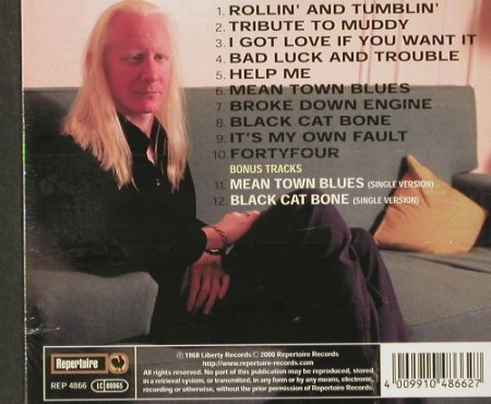 Winter,Johnny: The Progressive Blues, Repertoire(4866), D, FS-New, 2000 - CD - 91309 - 10,00 Euro