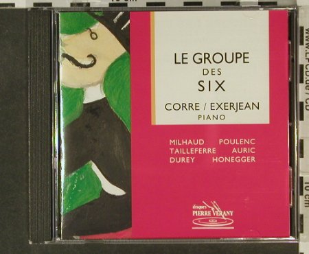 Corre / Exerjean: Le Group de Six, piano duet, Pierre Verany(), F, 1989 - CD - 94785 - 11,50 Euro