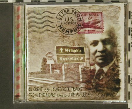 V.A.Letter From Memphis: 20 gr.Blues/Rock Tracks, Repertoire(REP 4693-WY), D, 1998 - CD - 95525 - 10,00 Euro