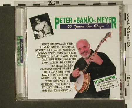 Meyer,Peter"Banjo": 40 Years On Stage, Happy Bird(), D, 1998 - 2CD - 97213 - 10,00 Euro