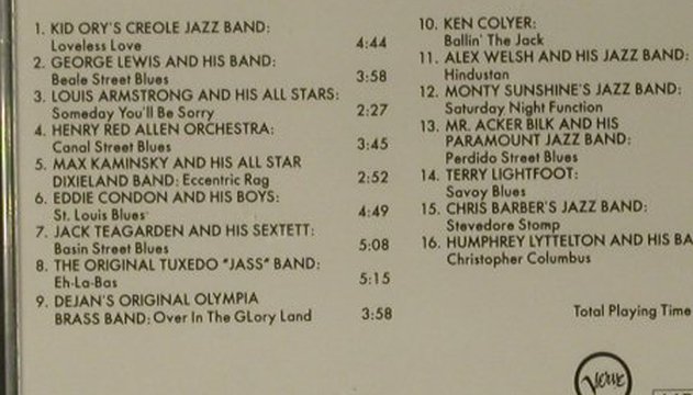 V.A.The Best of Dixieland: Kid Ory..Humphrey Lyttelton, Verve(), D,  - CD - 99024 - 5,00 Euro