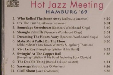 V.A.Hot Jazz Meeting: Hamburg Vol.2 (1969), FS-New, Pastels(20.1642), EEC, 1995 - CD - 99588 - 3,00 Euro