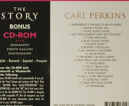 Perkins,Carl: The Story, EMI Plus(724357615709), EU, 2000 - CD/DVD - 83841 - 11,50 Euro