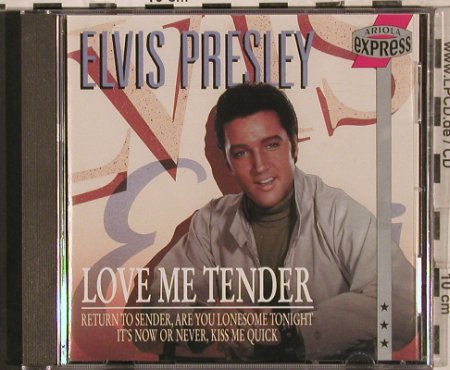 Presley,Elvis: Love Me Tender,16 Tr., Ariola Express(), D, 1989 - CD - 83844 - 6,00 Euro