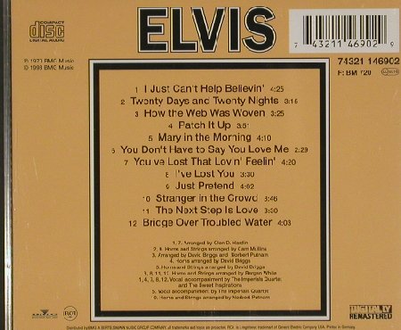 Presley,Elvis: That's the Way it is(1970), RCA(146902), D, 1993 - CD - 83846 - 7,50 Euro