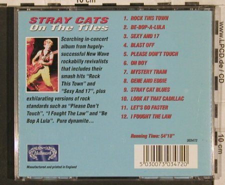 Stray Cats: On the Tiles, vg+/m-, Hallmark(), UK, 1996 - CD - 83849 - 7,50 Euro