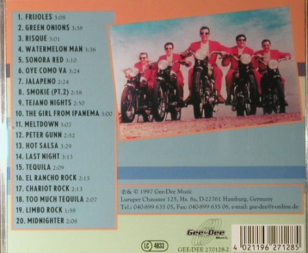 Champs, The: Tejano Nights, Gee-Dee(270128-2), D, 1997 - CD - 98109 - 10,00 Euro