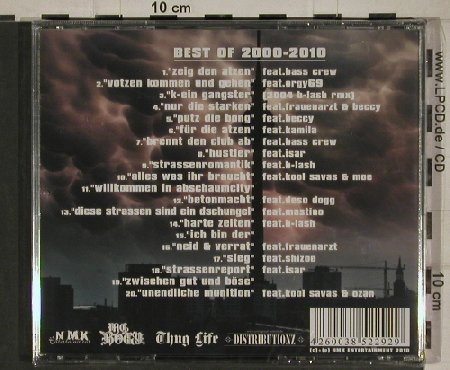 MC Bogy: Kontroverse Verse,Best of 2000-2010, NMK(), , 2010 - CD - 80620 - 7,50 Euro