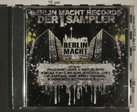 V.A.Berlin Macht Records  1: Frauenarzt...Blutbad Berlin UVM, Berlin Macht Rec.(), FS-New, 2010 - CD - 80673 - 7,50 Euro