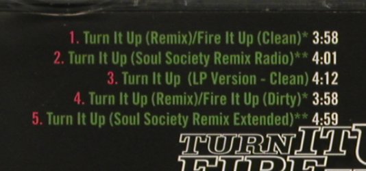 Busta Rhymes: Turn It Up(remix)/Fire It Up,5Tr., Elektra(), D, 1998 - CD5inch - 81154 - 2,50 Euro
